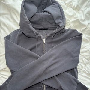 Brandy Melville Crystal Hoodie Cropped